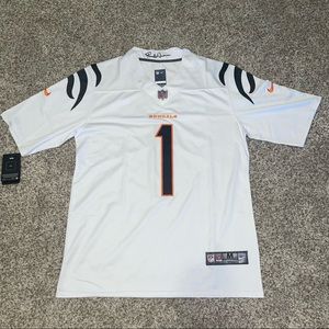 Ja'Marr Chase White Cincinnati Bengals Jersey